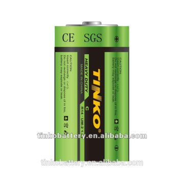 Heavy Duty Batterie in Shenzhen mit CE/SGS (UM-2 R14 1.5v)